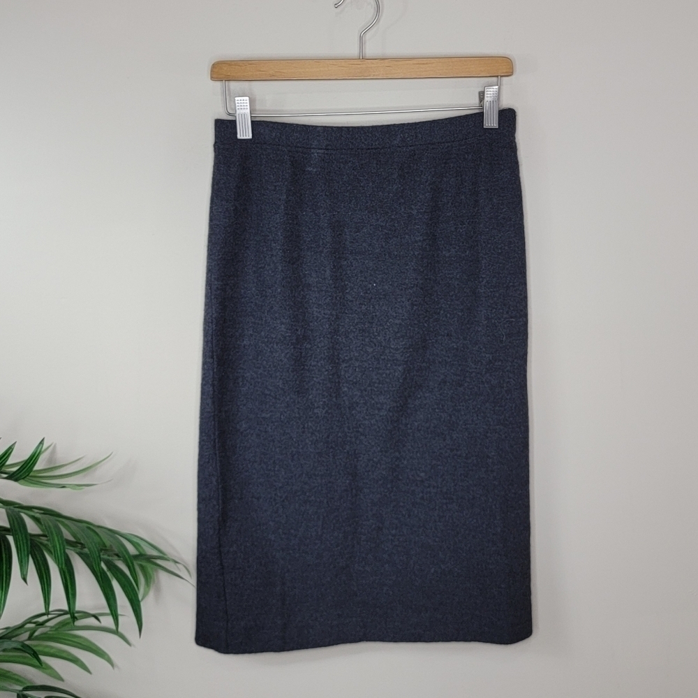 Eileen Fisher | Dark Gray Stretchy Pencil Skirt